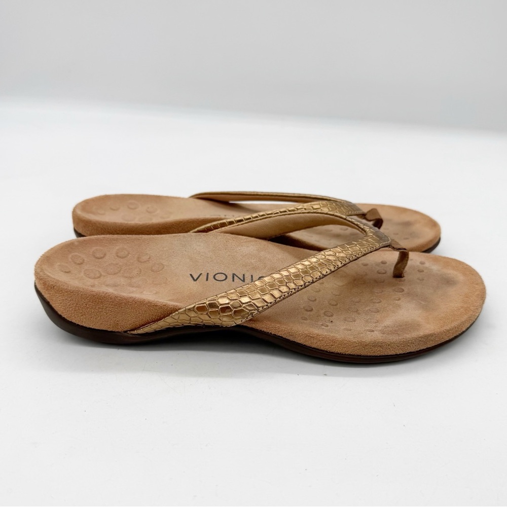 Vionic Dillon Toe-Post Supportive Sandal Size 8 S… - image 5